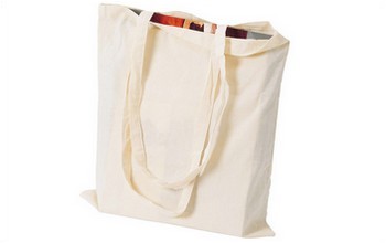 Bawełniana torba, kolor biały